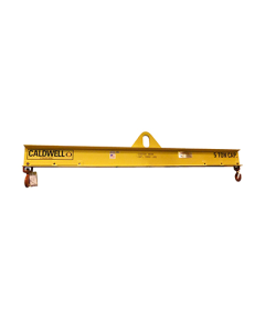 10 Ton Caldwell Adjustable Spreader Beam w/ Chain Top Rigging