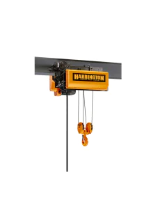 3 Ton Harrington RY Series Ultra-Low Headroom Dual Speed VFD Trolley Hoists